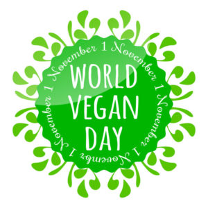 November 1 is World Vegan Day