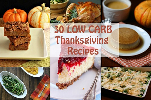 30 Great Low Carb Ideas for Thanksgiving Dinner!