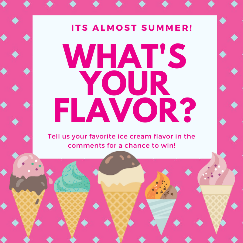 It's almost summer, whats your favorite flavor ...