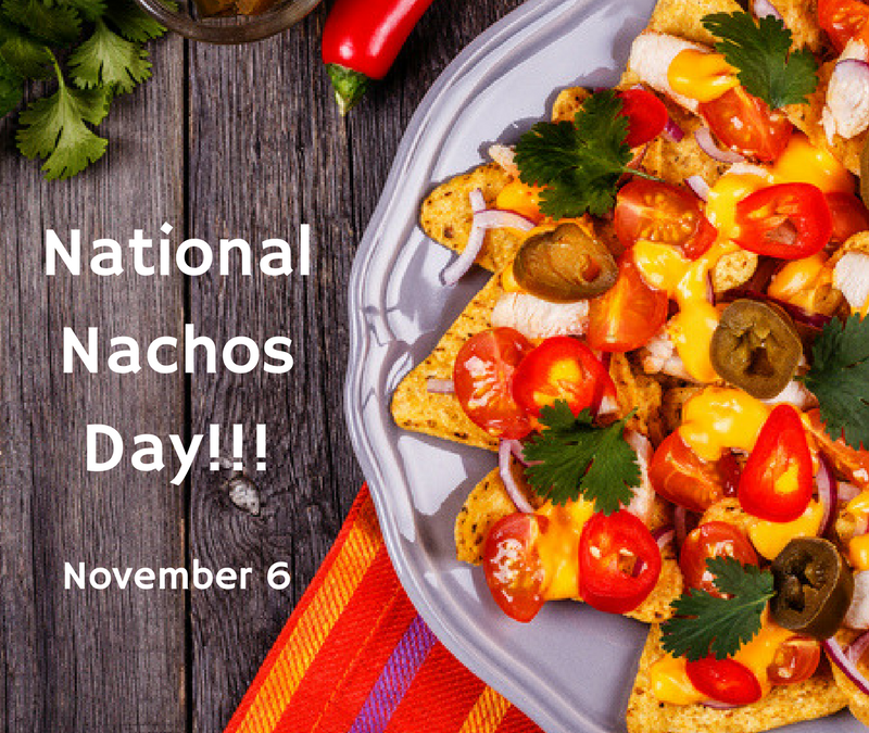 November 6 is National Nachos Day!