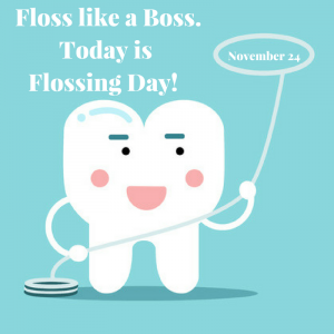 Flossing Day is November 24