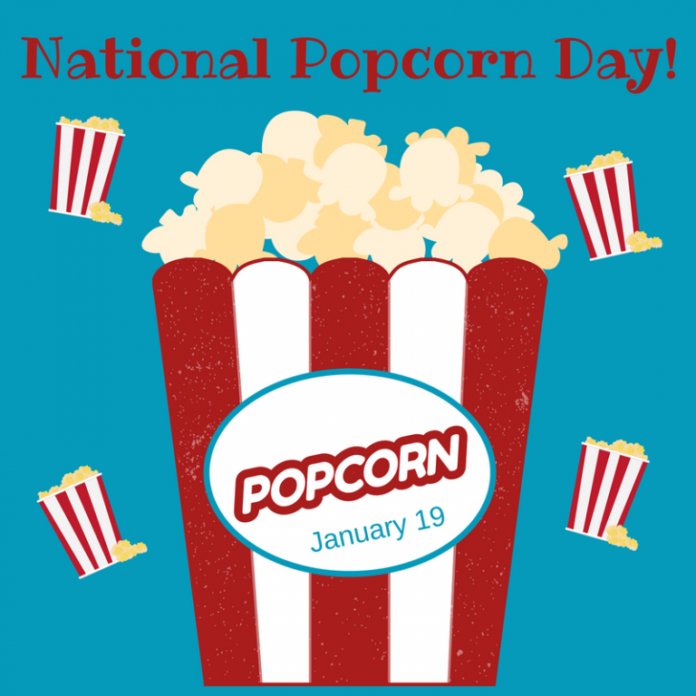 National Popcorn Day - January 19 - myorthodontists.info