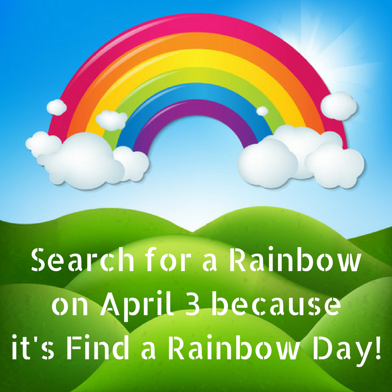 Find a Rainbow on April 3 myorthodontists.info
