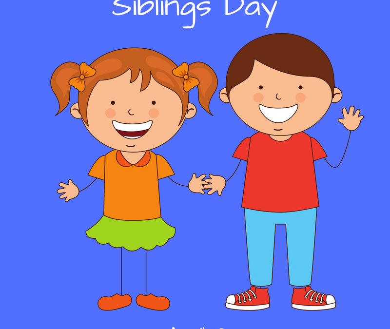 Siblings Day is April 10
