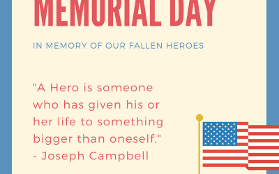 May 28 – Memorial Day