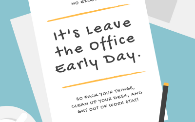 Leave the Office Early on June 2!