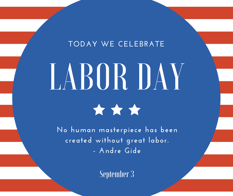 Labor Day – September 3