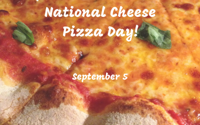 September 5 is National Cheese Pizza Day!