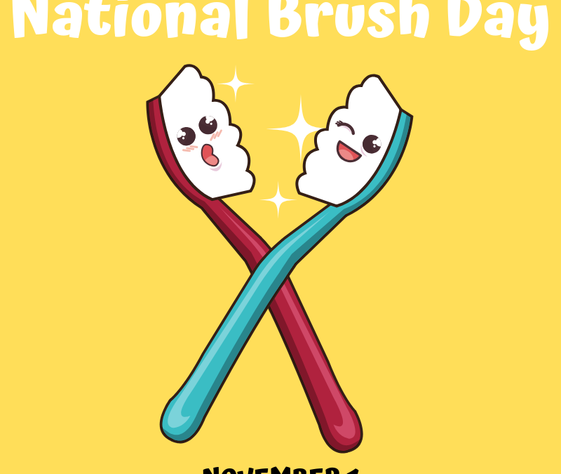 November 1 is National Brush Day!