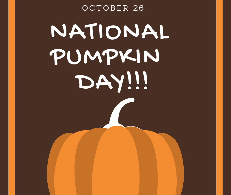 National Pumpkin Day is October 26