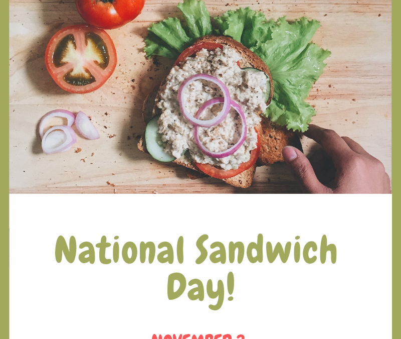 Let’s Make a Sandwich on Nov. 3!