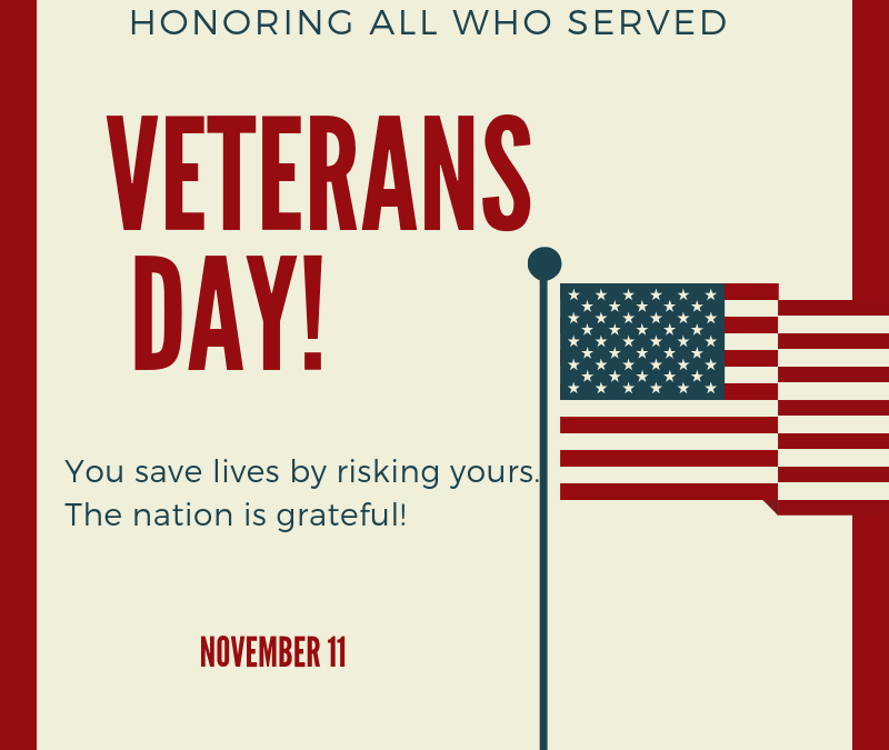 Honoring All Who Served on November 11