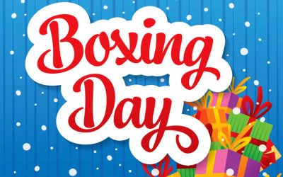 Boxing Day is Dec. 26