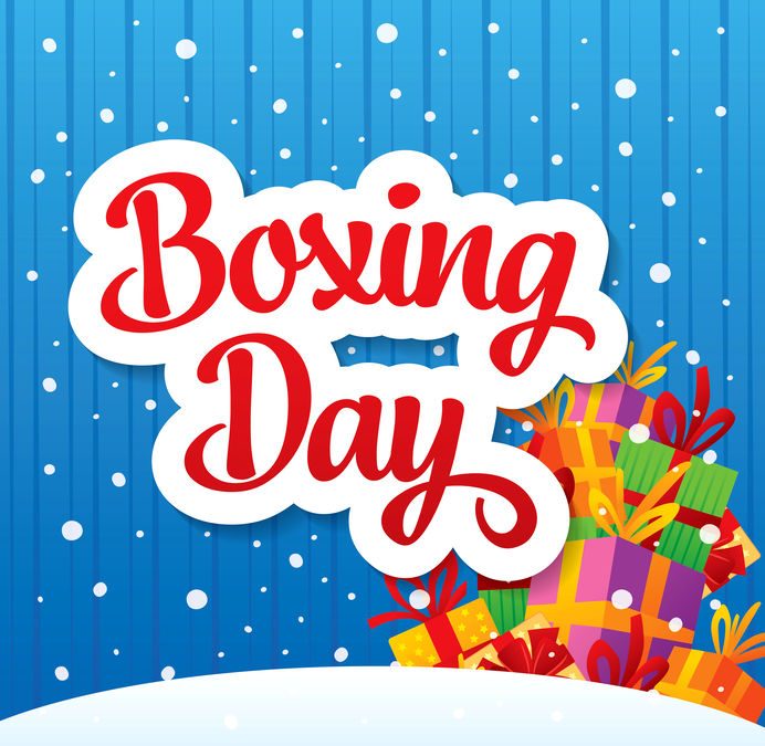 Boxing Day is Dec. 26