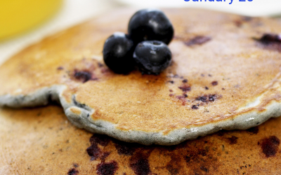 National Blueberry Pancake Day – January 28