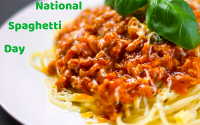 National Spaghetti Day is January 4!