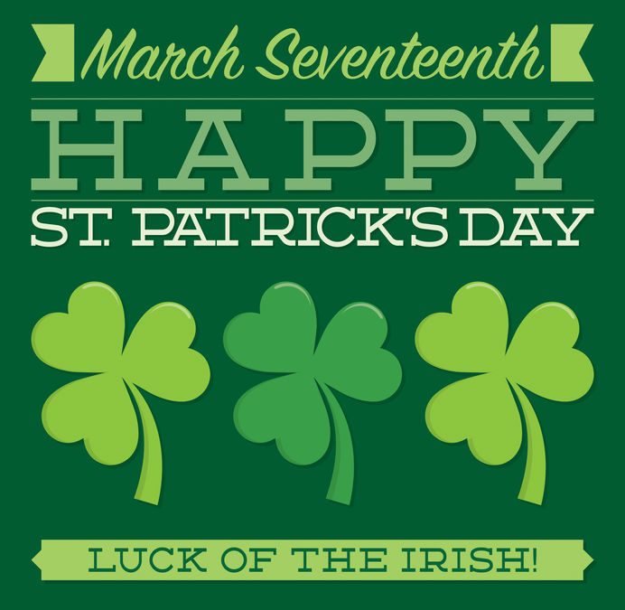 Happy St. Patrick’s Day!