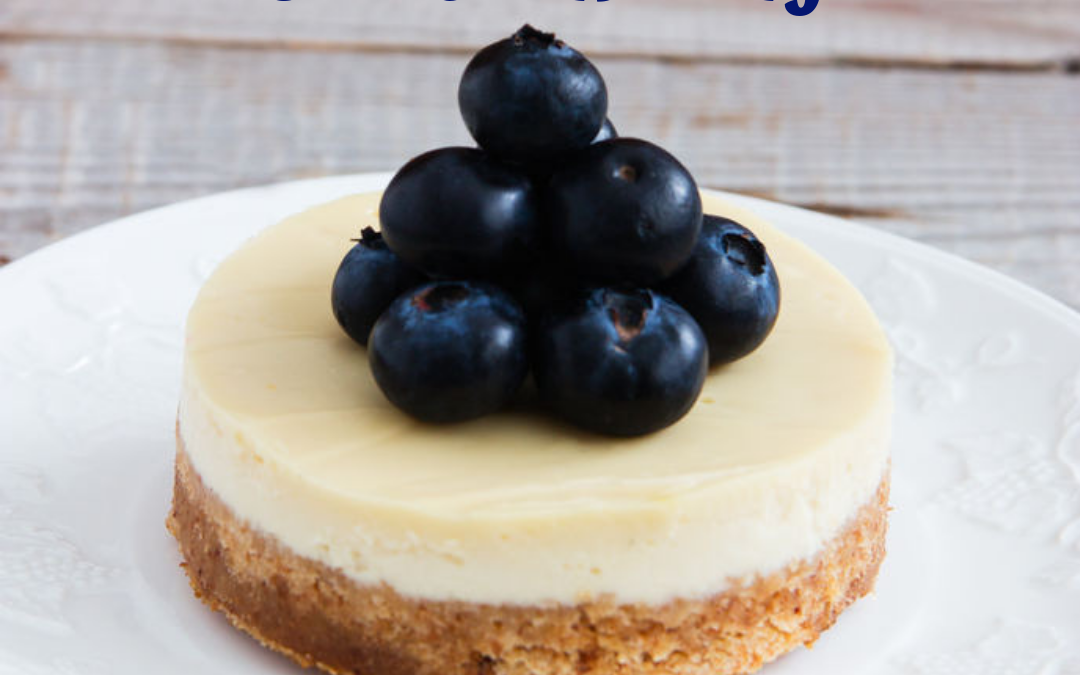 National Blueberry Cheesecake Day is May 26!