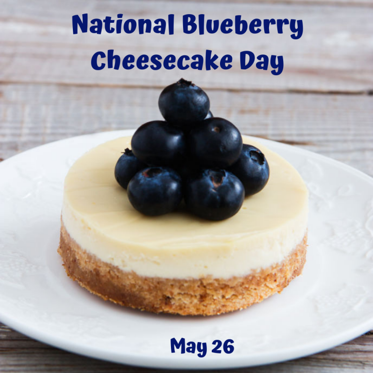 National Blueberry Cheesecake Day is May 26! myorthodontists.info