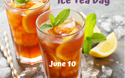 June 10 is National Ice Tea Day!