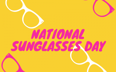 National Sunglasses Day is June 27!