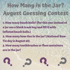 August Guessing Contest