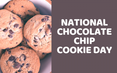 August 4 is National Chocolate Chip Cookie Day