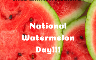 It’s National Watermelon Day on Aug. 3