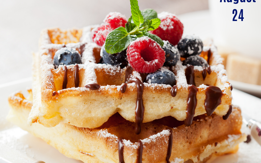 National Waffle Day is Aug. 24