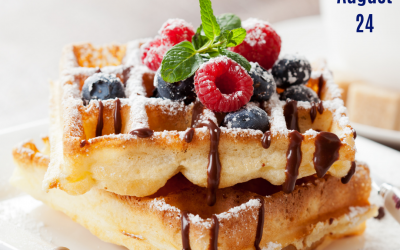 National Waffle Day is Aug. 24