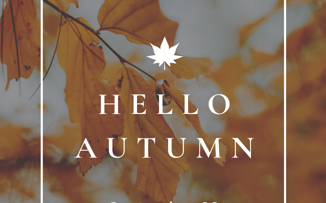 Hello Autumn!