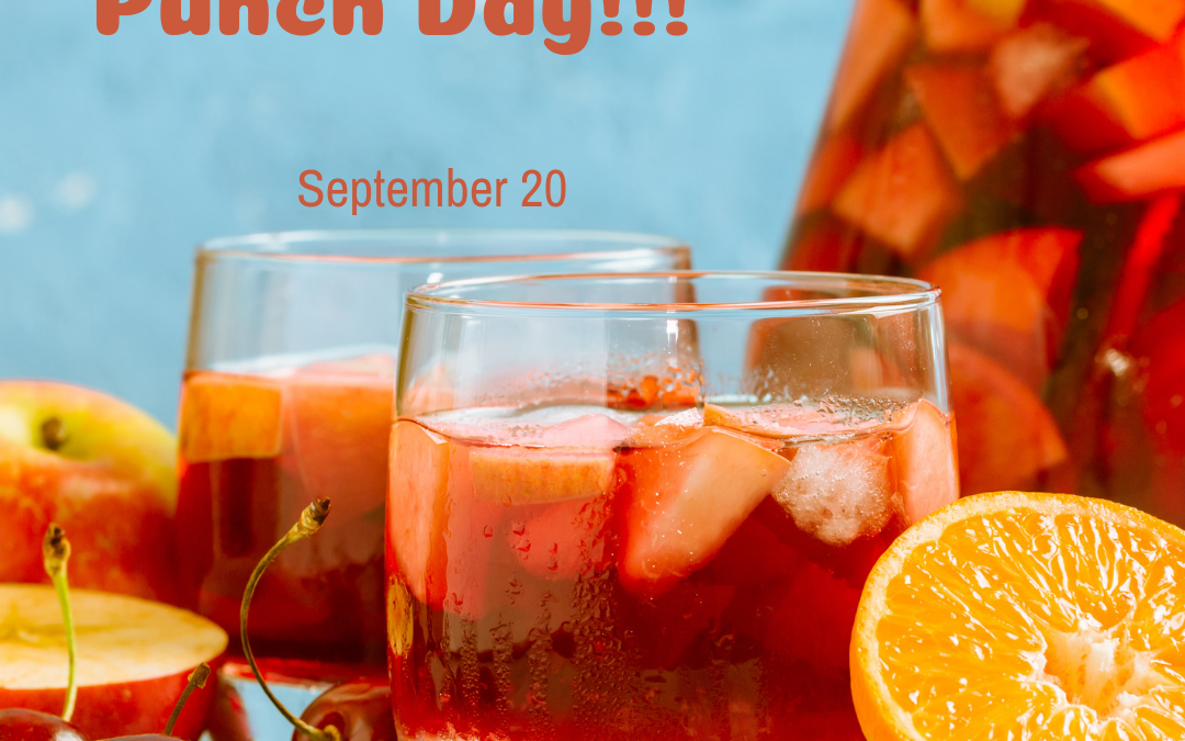 It’s National Punch Day!!
