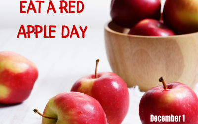 Dec. 1 is National Eat a Red Apple Day!