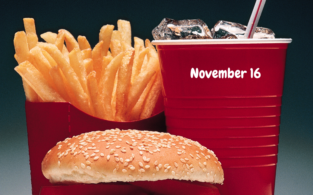 National Fast Food Day (Nov. 16)