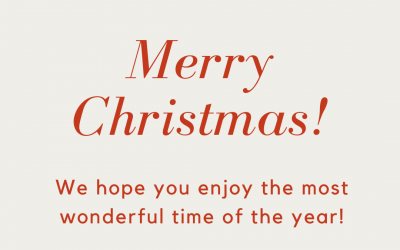 Most Wonderful Time of the Year!