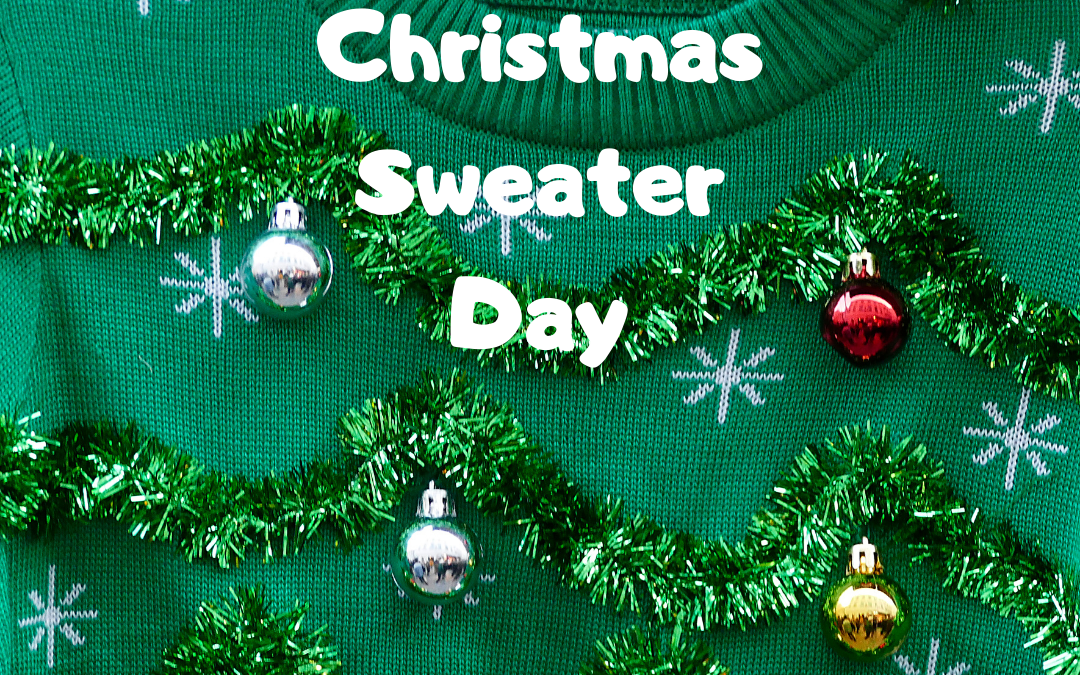 Wear Your Ugly Sweaters on December 20!