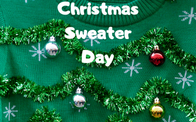 Wear Your Ugly Sweaters on December 20!