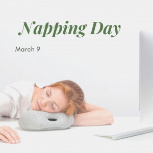 Nap Time on March 9!