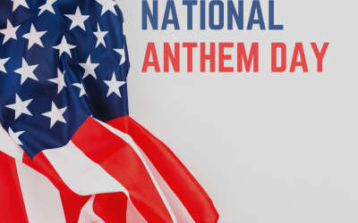 Sing the National Anthem on March 3!