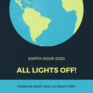 Celebrate Earth Hour – March 28!