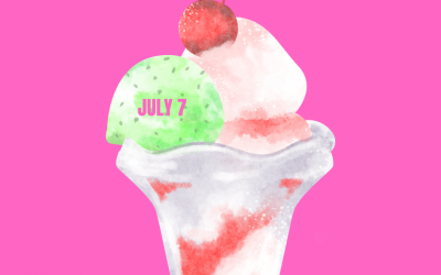 National Strawberry Sundae Day is July 7
