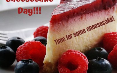 Time for Cheesecake on July 30!