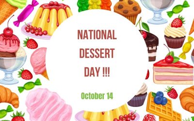 October 14 is National Dessert Day!