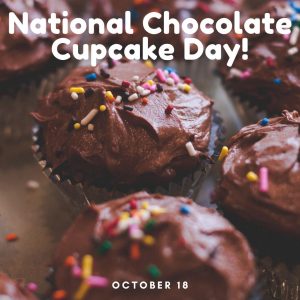 Grab Yourself a Chocolate Cupcake on Oct. 18