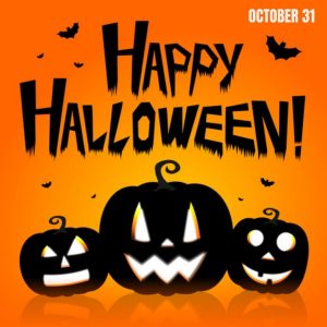 It’s Halloween on October 31!