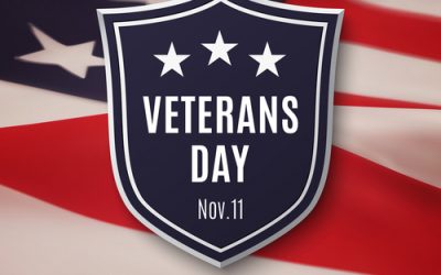 November 11 is Veterans Day.