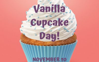 Nov. 10 – Vanilla Cupcake Day!