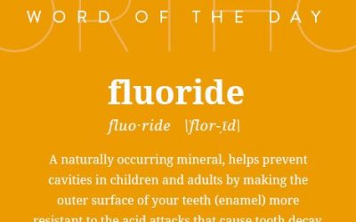 Wednesday Word of the Day – Fluoride