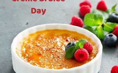 National Crème Brûlée Day 2021! (July 27)