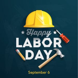 September 6 is Labor Day 2021!